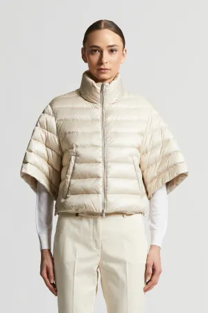 Short Sleeve Down Jacket - Barley