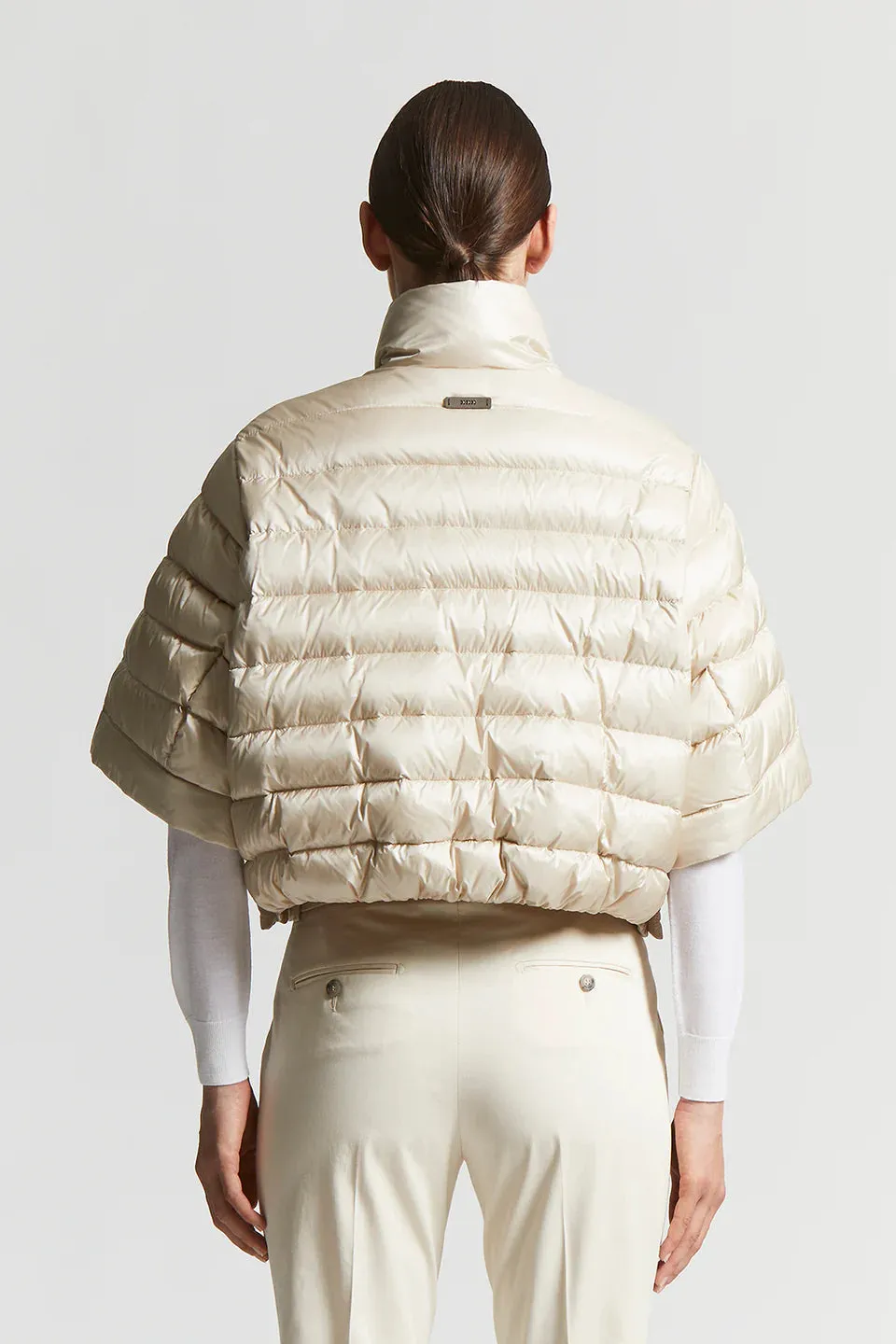 Short Sleeve Down Jacket - Barley