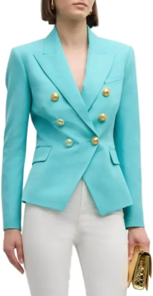 SID Genuine Lambskin Leather Black Womens Single Button Blazer with Full Sleeves Suit Style for Office Wear