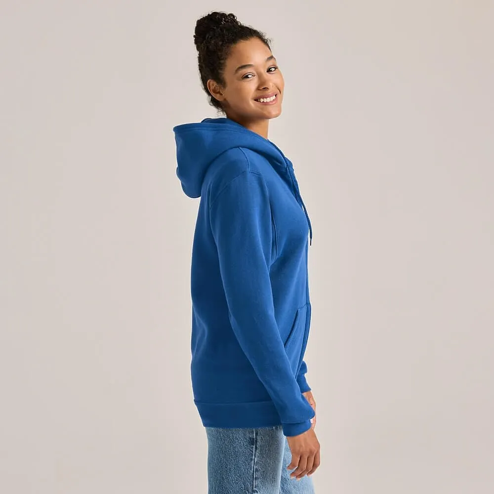 Soffe Men's Training Fleece Zip Hoodie Sweatshirt