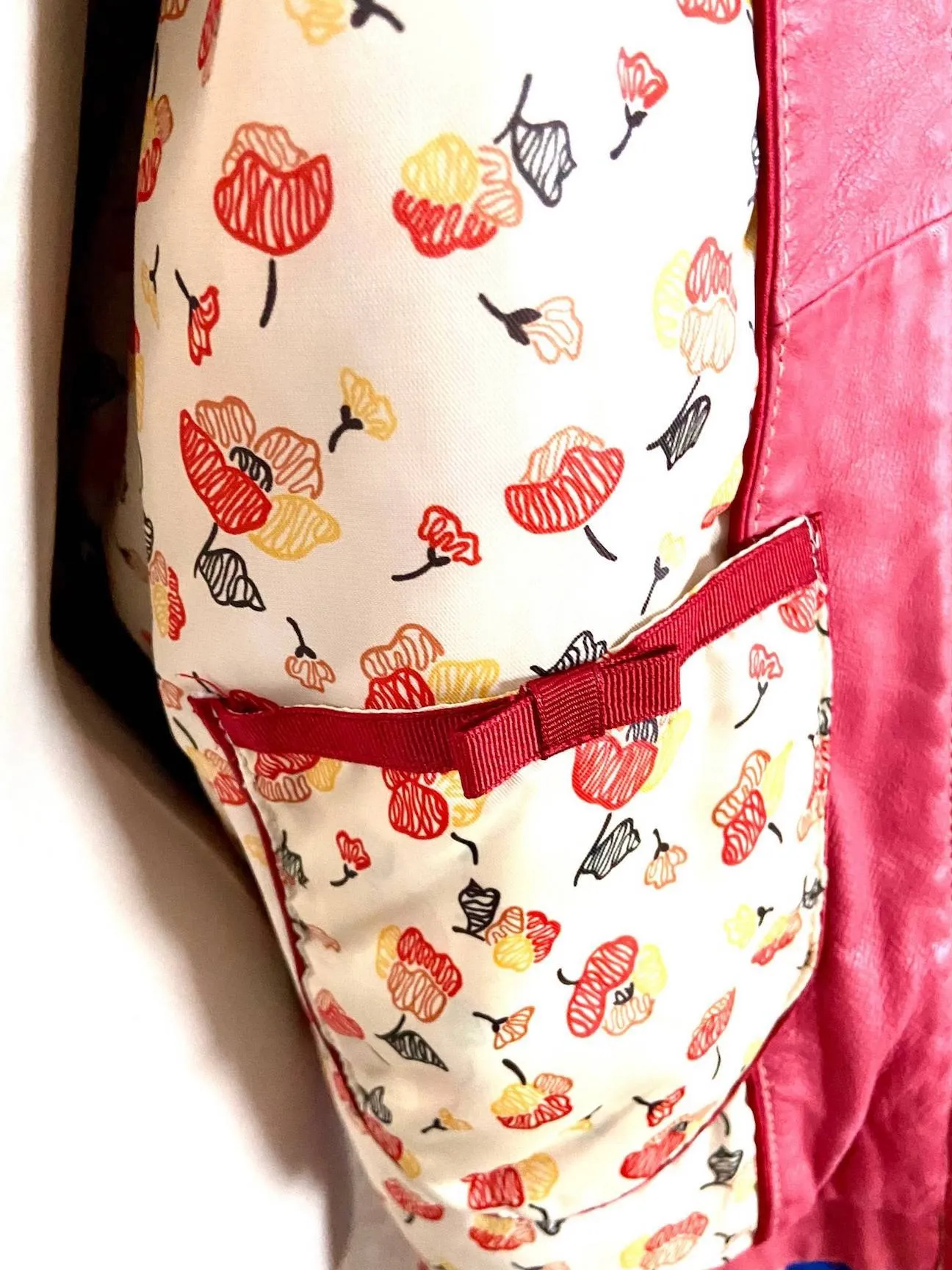 Soft Autumn Dusty Rose Leather Jacket