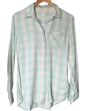 Soft Summer Plaid Flannel Shirt