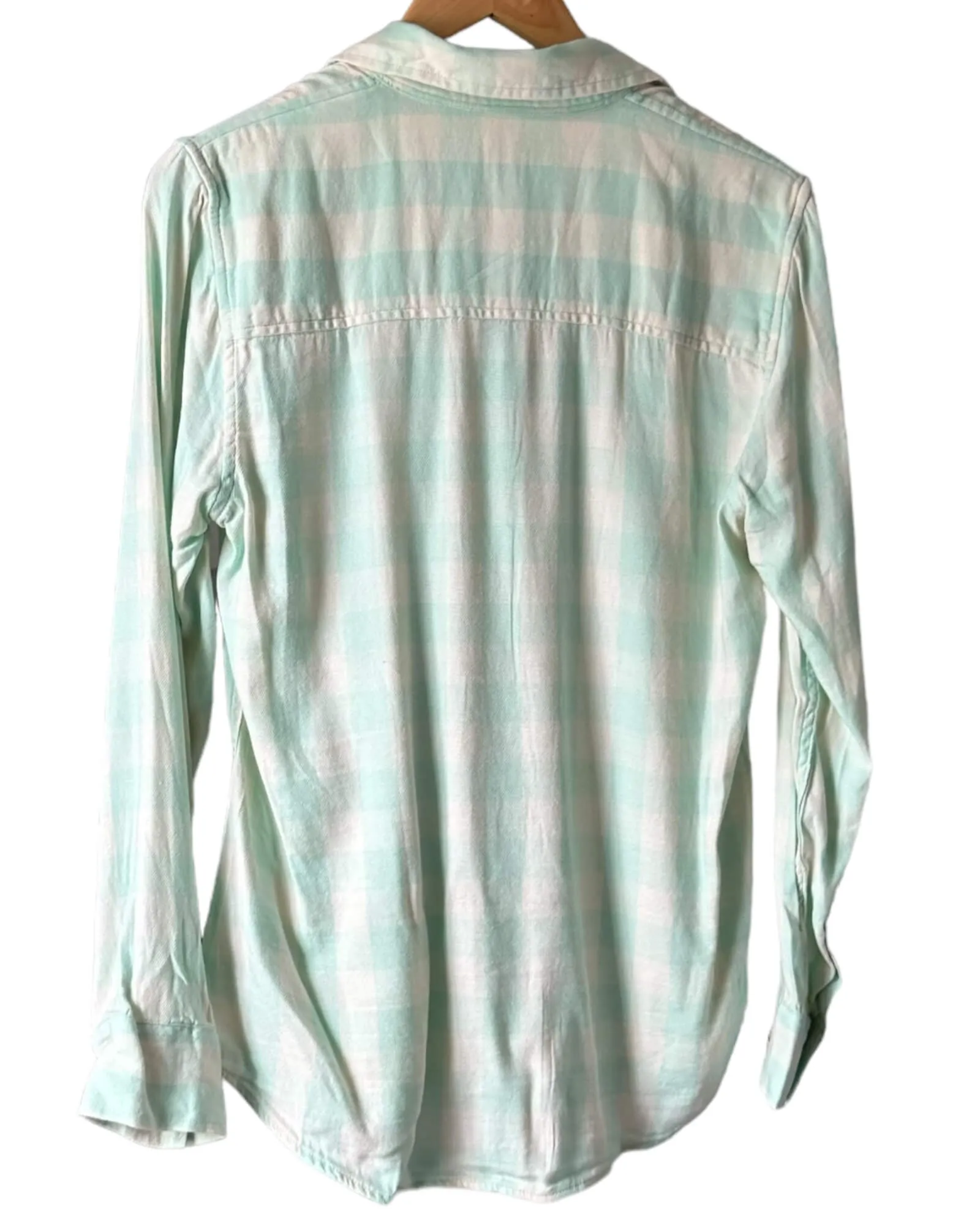 Soft Summer Plaid Flannel Shirt