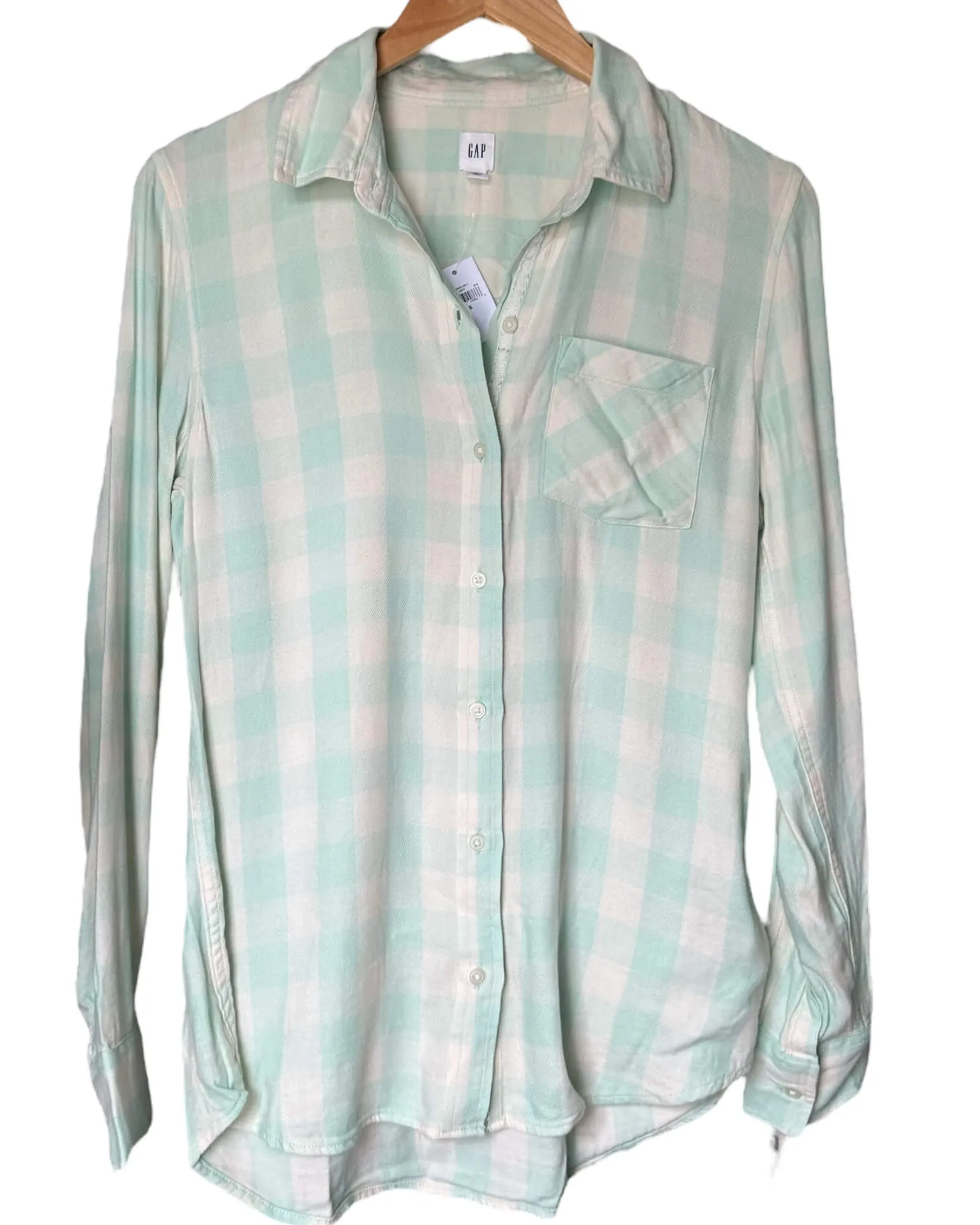 Soft Summer Plaid Flannel Shirt