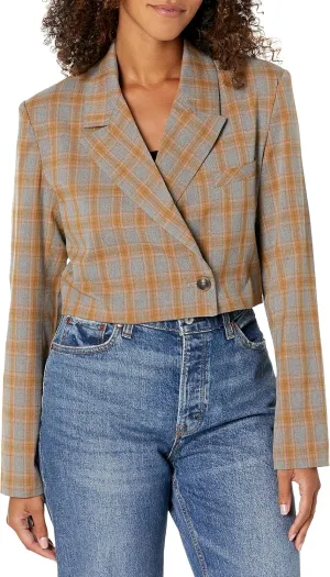 Steve Madden Apparel Women's Rupi Cropped Blazer
