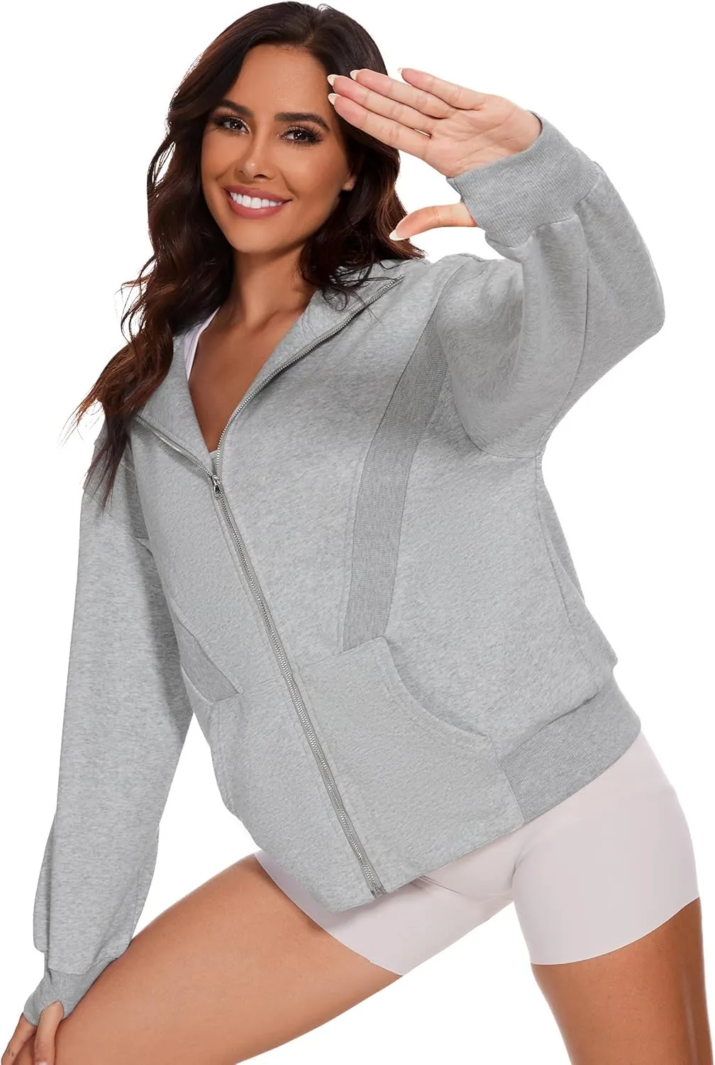 Taurus Womens Zip Up Hoodies Oversized Long Sleeve Sweatshirt Fall Y2K Hoodie Jacket with Pockets
