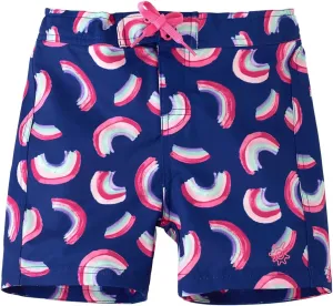 UV SKINZ Girls Board Shorts with UPF 50  Sun Protection  Girls Lined Board Shorts, Girls Swim Shorts