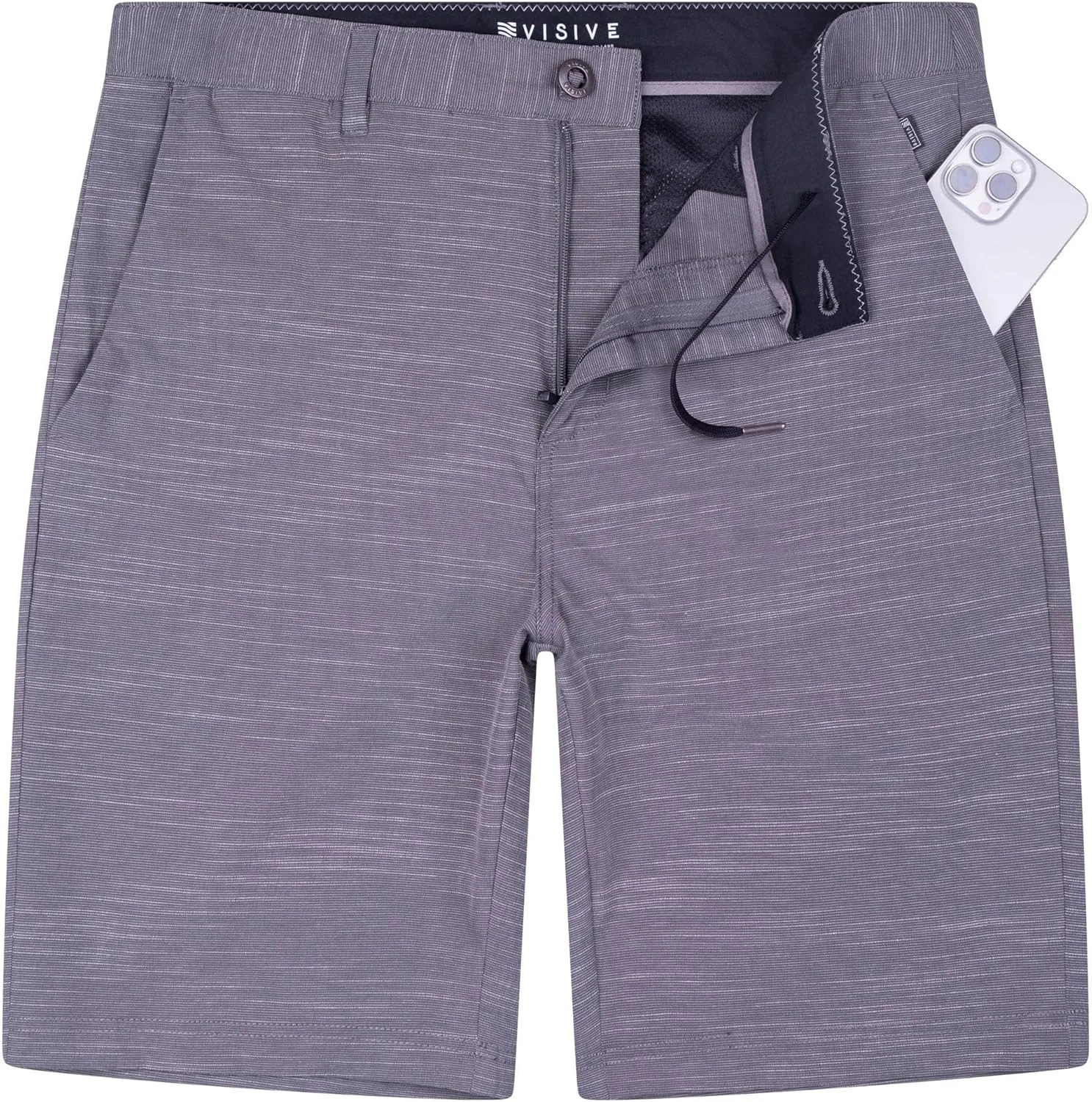 Visive Premium Hybrid Shorts Men Quick Dry Golf Stretch Board Shorts Swim Trunks Summer Big Men