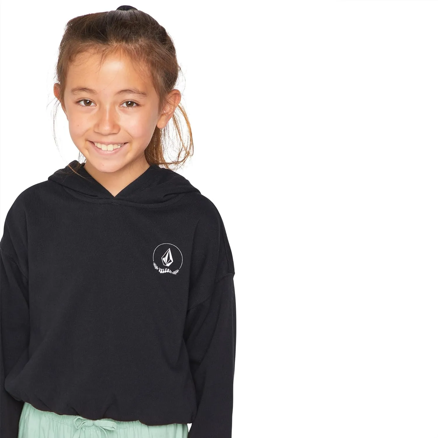 Volcom Girls' Good Things Pullover Hoodie Fleece Sweatshirt