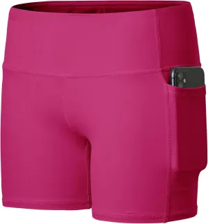 Willit Girls' 4" Volleyball Shorts Youth Spandex Biker Dance Yoga Athletic Shorts Kids Running with Pockets