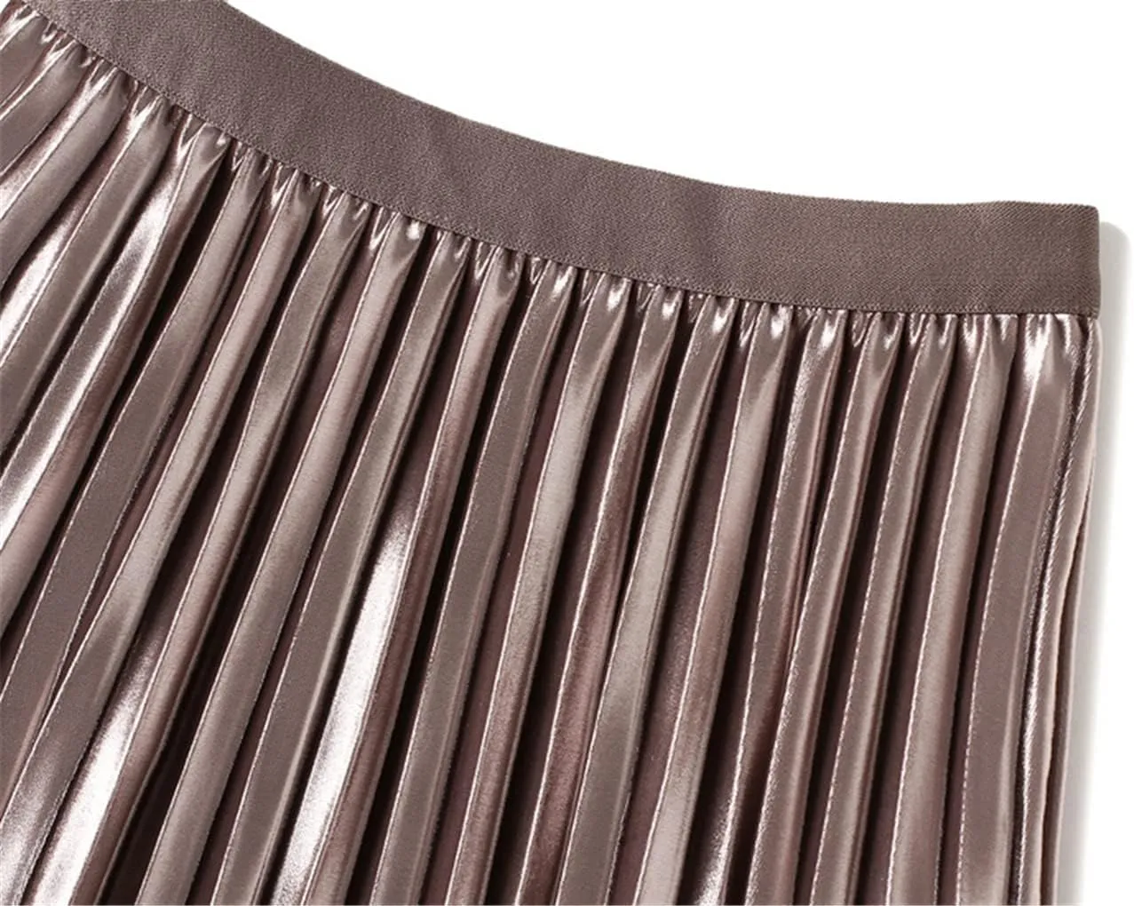 Women Long Maxi Tulle Skirts Female Irregular Velvet Midi Pleated Skirt Autumn Winter High Waist Reversible Skirt Lady