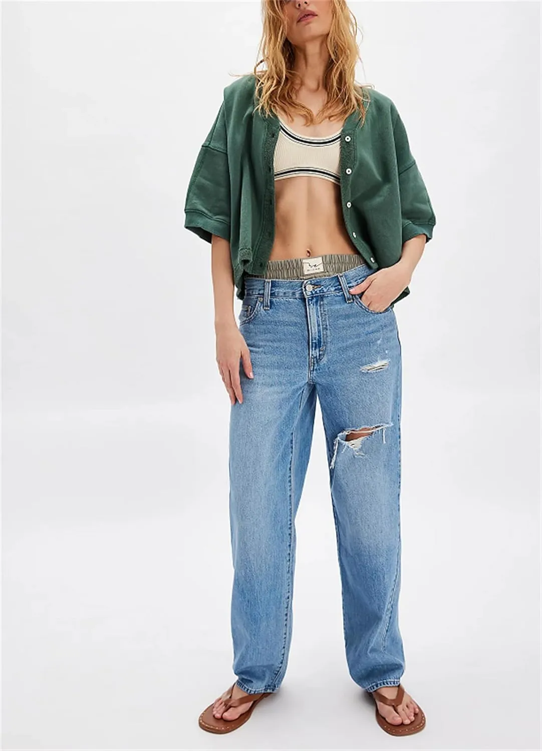 Women Short Sleeve Casual Cardigan Shirt Button Down Open Front V-Neck Loose T-Shirt Y2k Crop Tops Outwear Tee