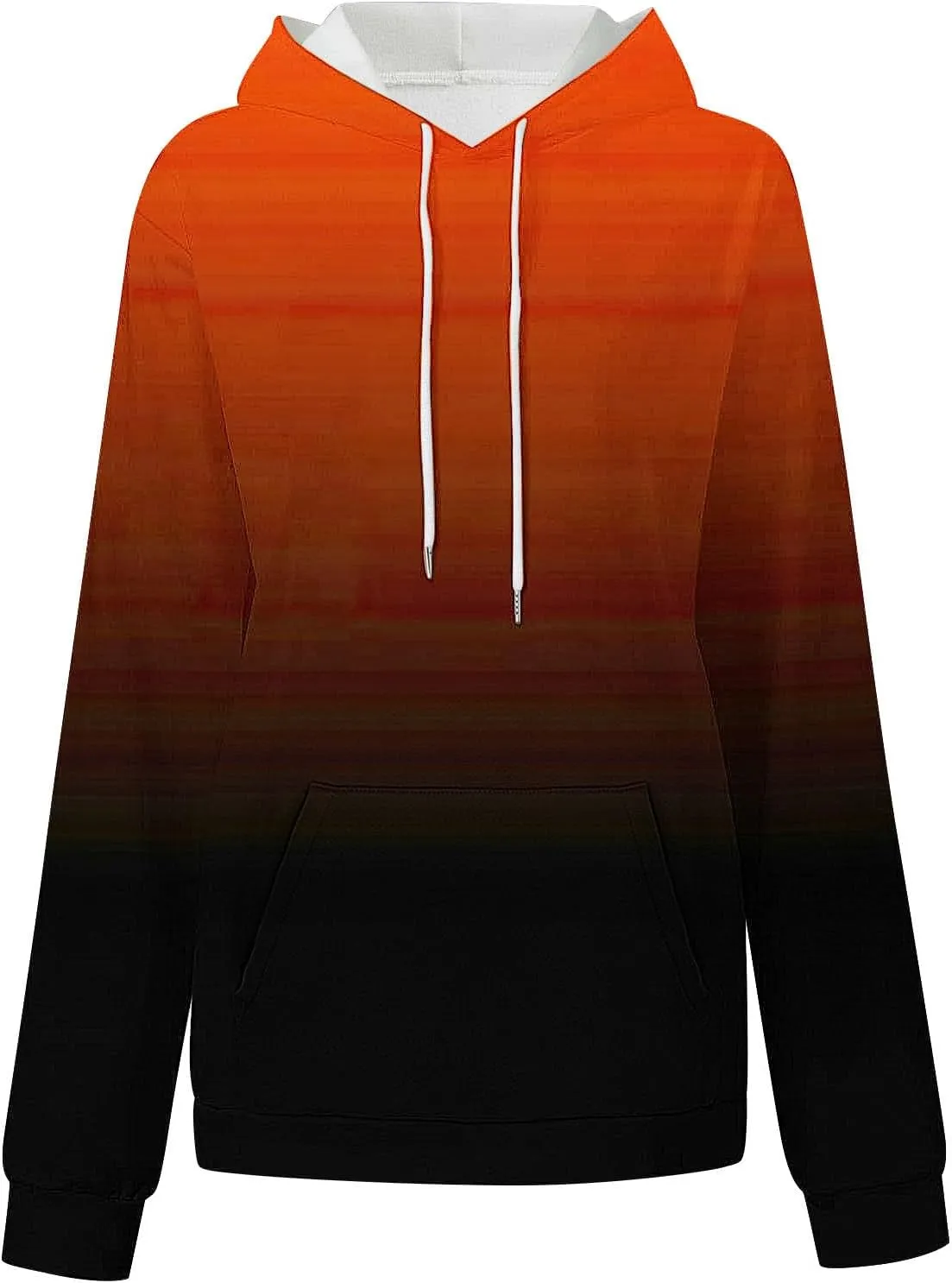Women's 2025 Retro Tie Dye Drawstring Hoodies y2k Oversized Sweatshirts Drop Shoulder Long Sleeve Pullover Hoody Tops
