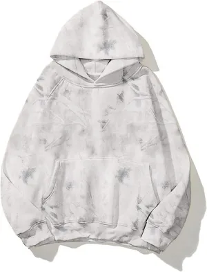 Womens Camo Hoodies Maple Leaf Print Oversized Hooded Sweatshirt Long Sleeve Camouflage Graphic Pullover Sweatshirt