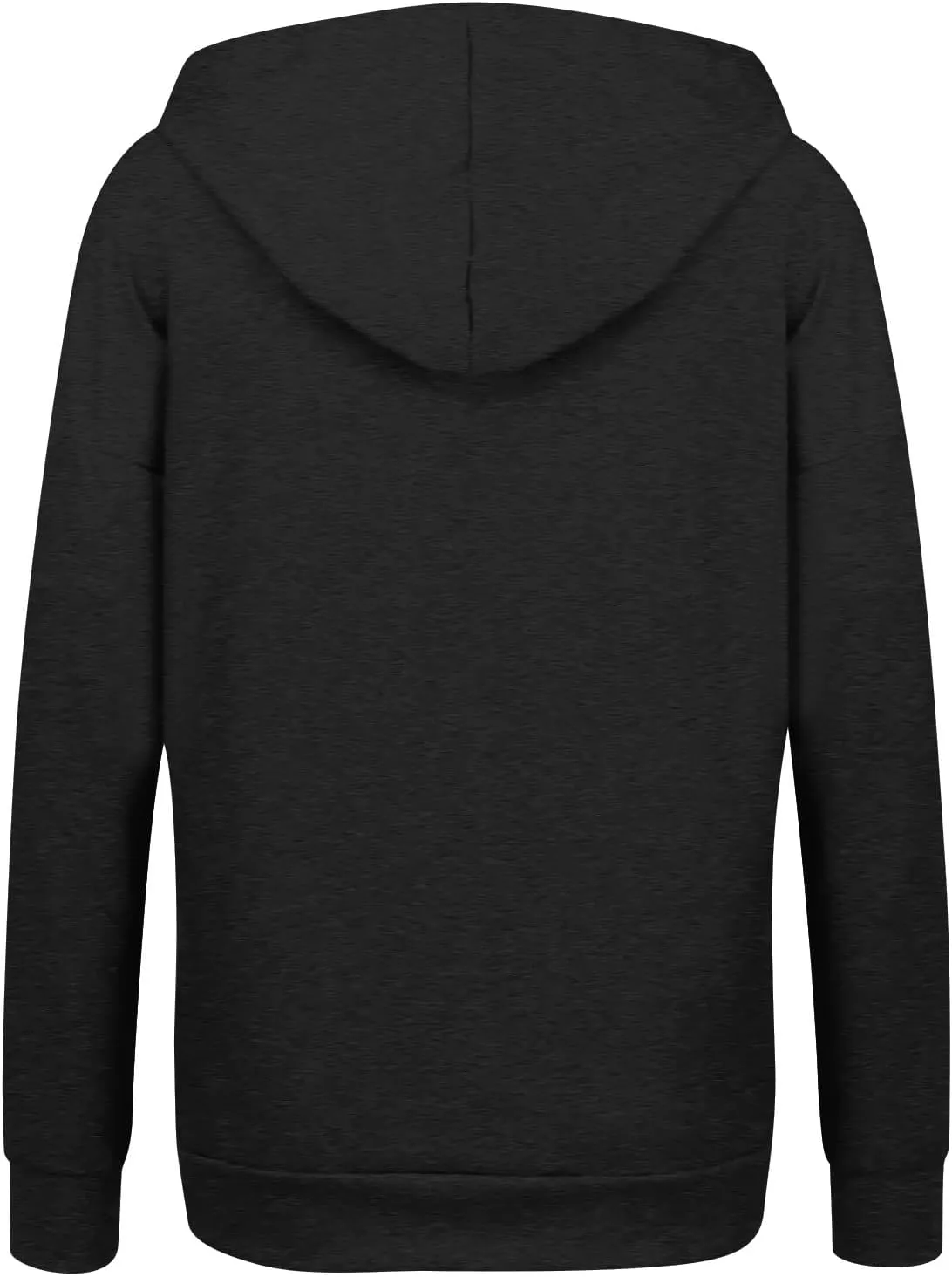 Womens Full Zip Hoodie Y2K Drop Shoulder Fleece Oversized Sweatshirt Baggy Lightweight Comfy Hooded Jackets w/Pockets