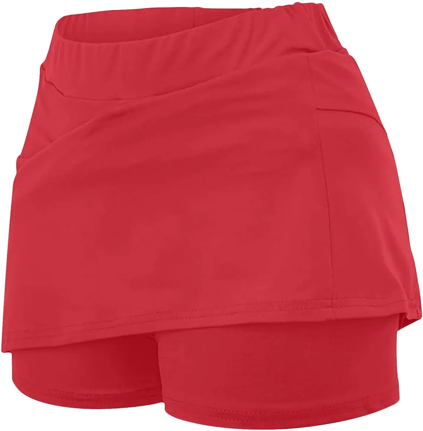 Women's High Waisted Skirt Shorts Summer Casual Sports Shorts Plus Size Bottoming Skirts Golf Tennis Skorts