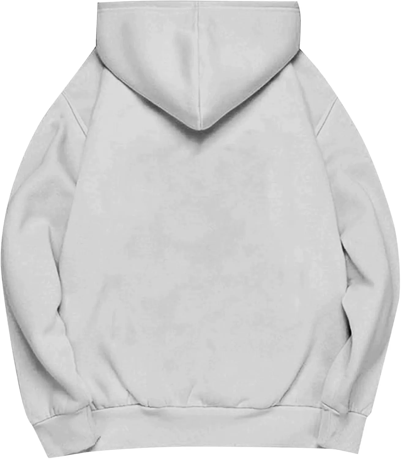 Women's Oversized Fleece Hoodies Basic Pullover Sweatshirt Fall Fashion 2024 Outfits Trendy Y2k Teens Preppy Clothes
