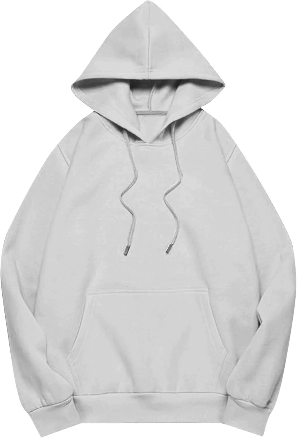 Women's Oversized Fleece Hoodies Basic Pullover Sweatshirt Fall Fashion 2024 Outfits Trendy Y2k Teens Preppy Clothes