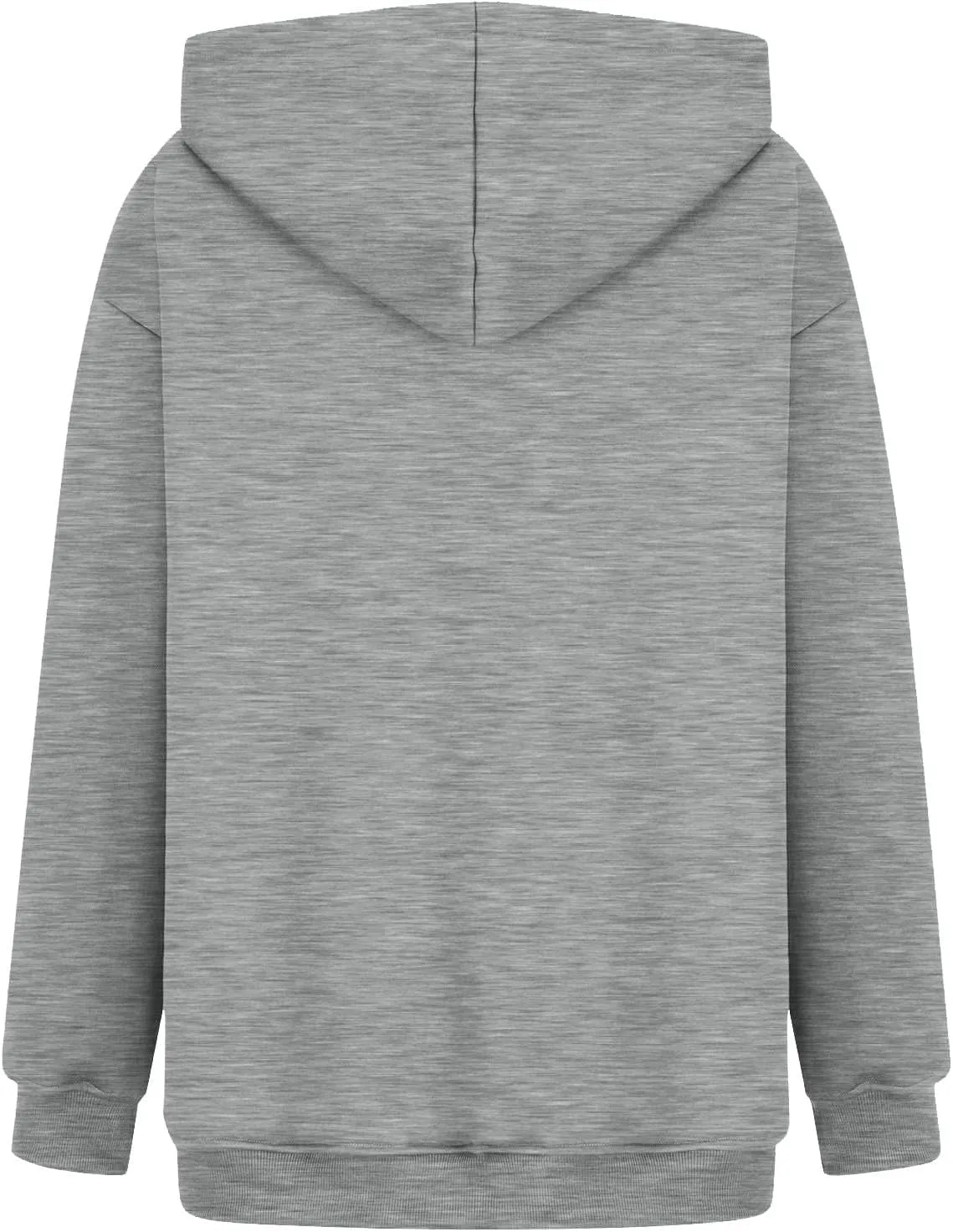 Womens Oversized Hoodies Cotton Plain Long Sleeve Pullover Fall Clothes with Pockets