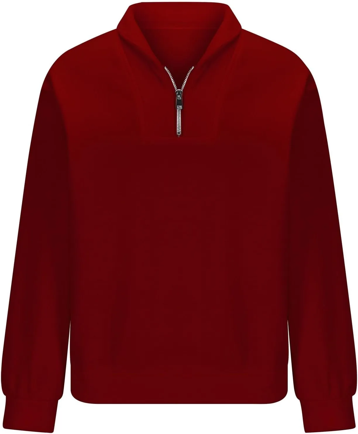 Women's Oversized Quarter Half Zip Hoodies,2024 Casual V Neck Long Sleeve Fleece Sweatshirts,Cute Winter