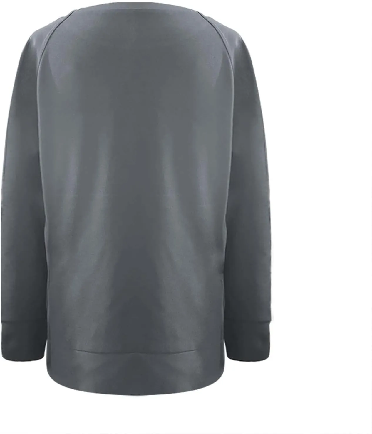 Womens Oversized Sweatshirt Crewneck Long Sleeve Tunic Pollover Side Zipper Hoodie Sweater 2024 Fall Clothes