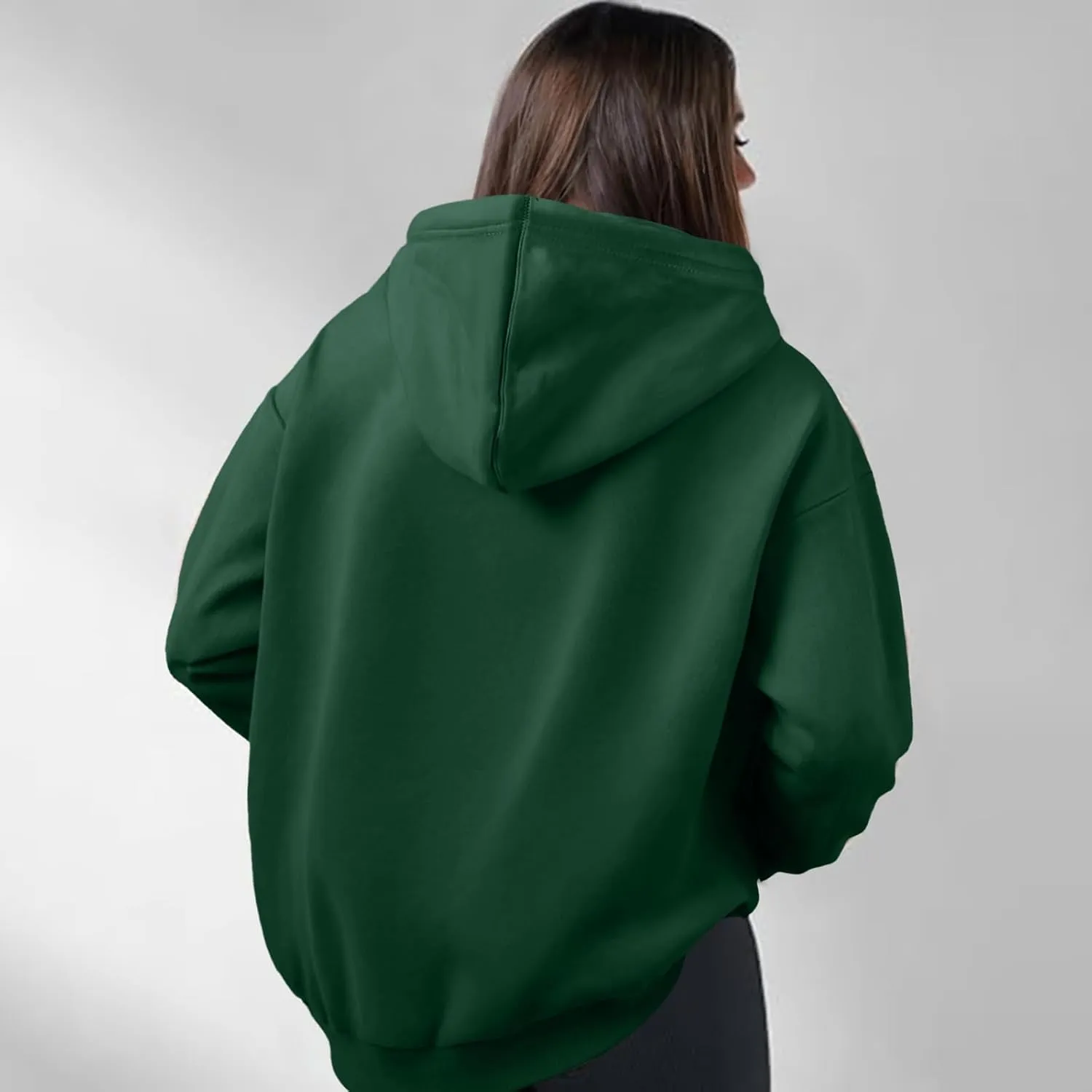 Womens Oversized Sweatshirts Pullover Hoodies Fleece Sweaters Long Sleeve With Pockets Winter Fall Outfits Y2k Clothes