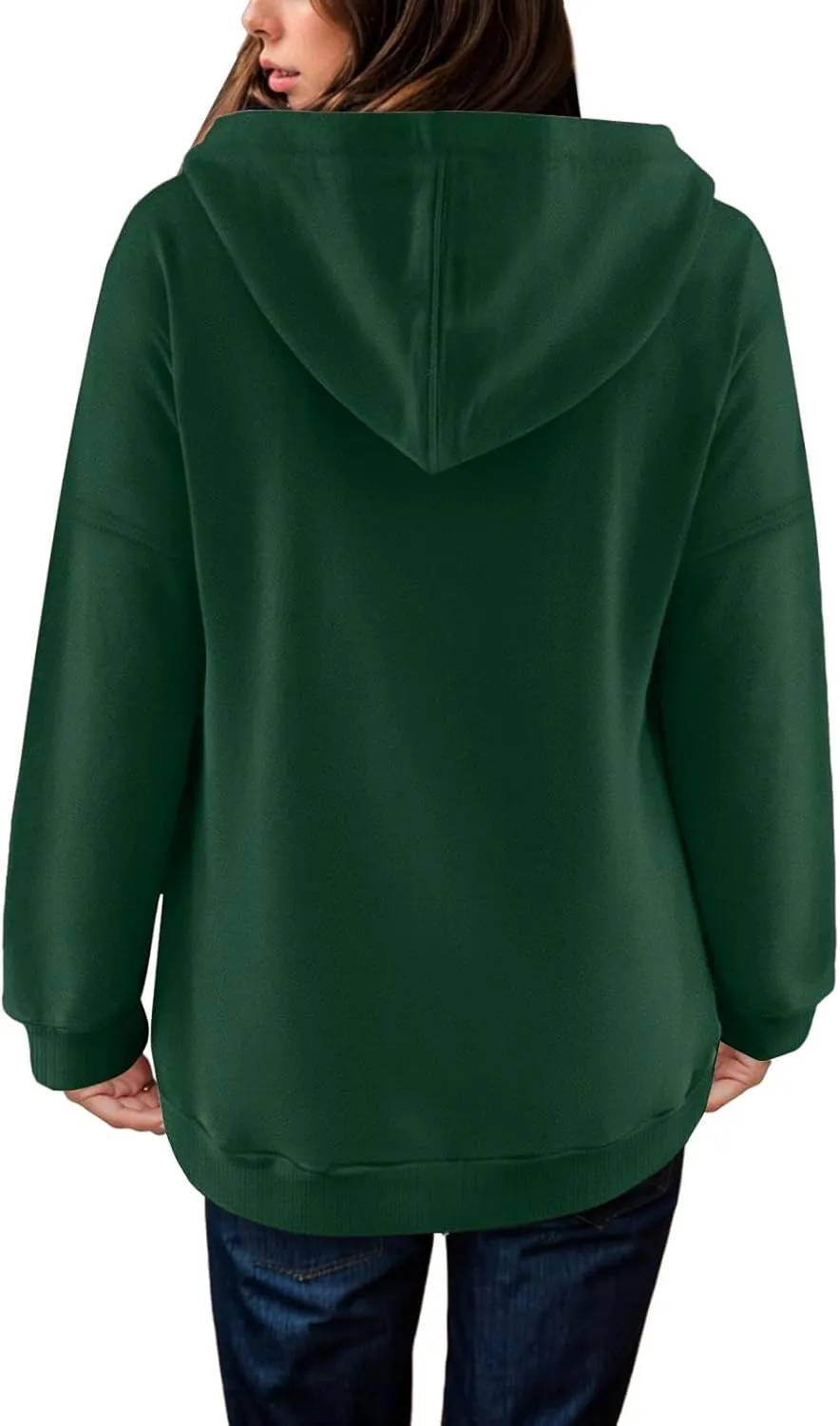 Womens Oversized Sweatshirts Pullover Hoodies Fleece Sweaters Long Sleeve With Pockets Winter Fall Outfits Y2k Clothes