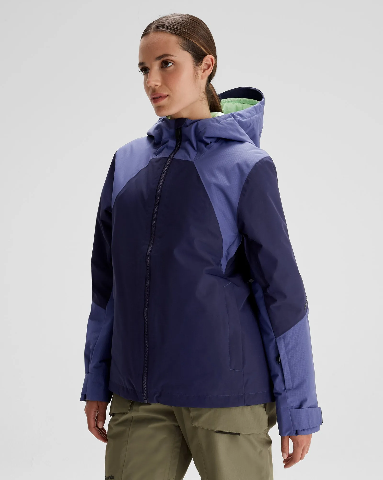 Women's PWDR-Days 2L Insulated Snow Jacket - Dark Horizon/Horizon Line