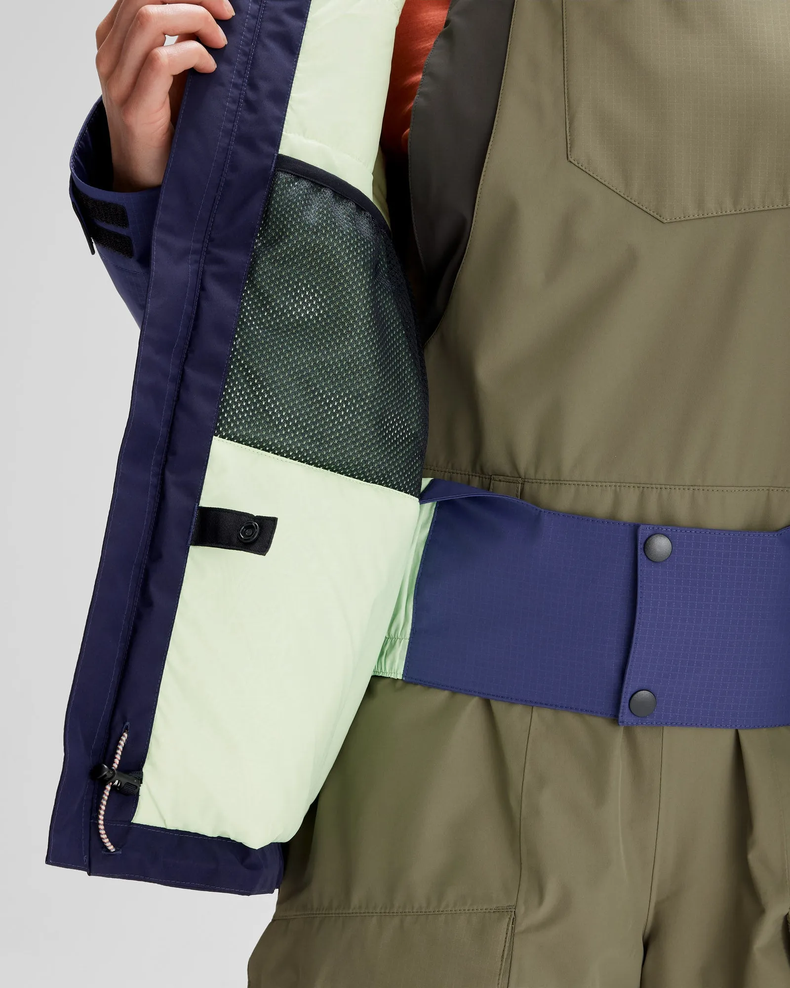 Women's PWDR-Days 2L Insulated Snow Jacket - Dark Horizon/Horizon Line