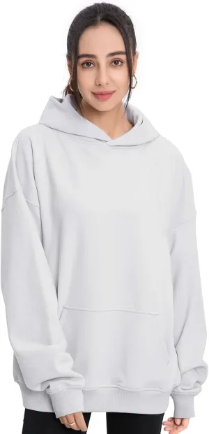 Womens Sweatshirts Hoodies Thin Spring and Fall loose Fashion Comfy Long Sleeve with Pockets Pullover