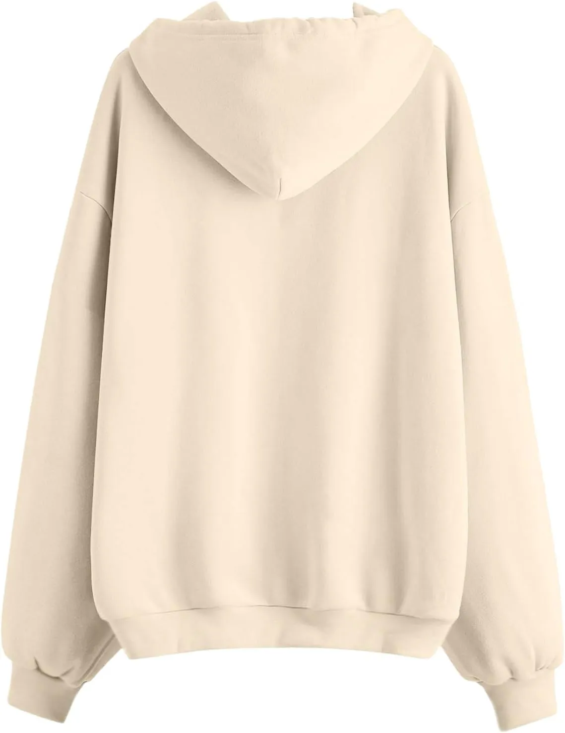 Womens Zip Up Hoodies Long Sleeve Fall Oversized Sweatshirts Fleece Y2K Jacket with Pockets 2024 Fashion Clothes