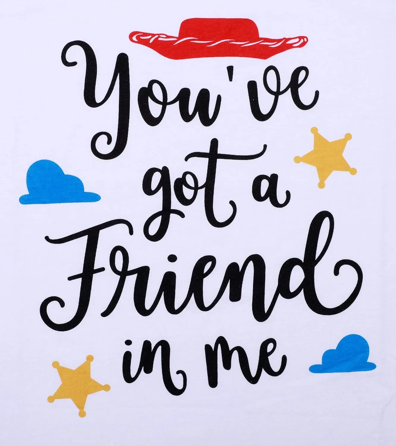 You've Got a Friend in Me T Shirt Women Funny Letter Print Shirts Cute Graphic Tee Casual Summer Short Sleeve Tops